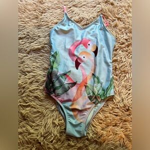 💛3 for $16 Sale/Flamingo Bathing Suit/Girls 7/8